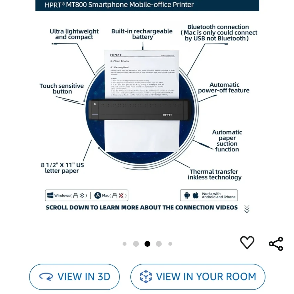 Mobile A4 Printer